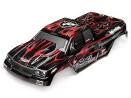 HPI SAVAGE FLUX HP GT-2 PAINTED BODY (BLACK/GREY/RED) 102219